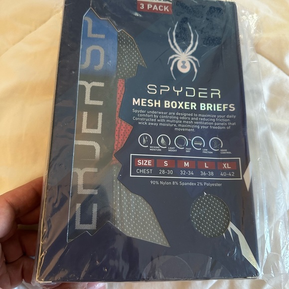 Mesh Boxer Briefs 3pk - Picture 2 of 3